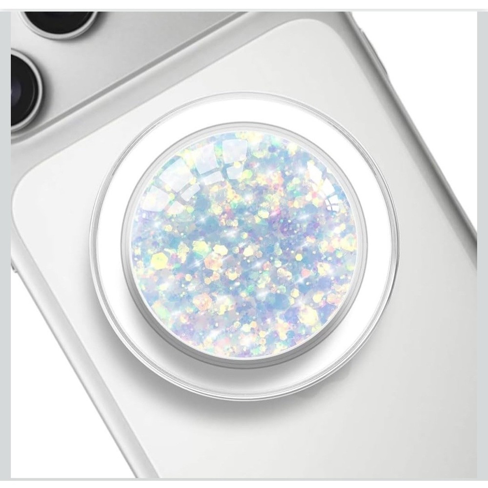 Transparent Magnetic Phone Grip Compatible‎ with Magsafe，Collapsible Mobile...